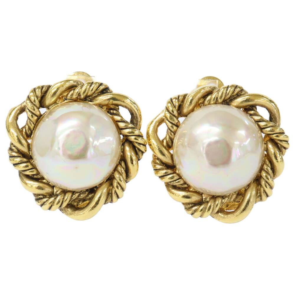 Chanel Clip-On Earrings Pearl #312700C62B